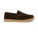 Zara Moccasins Dark Brown Suede Leather - First Copy Formal Shoes