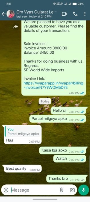 Customer review 1