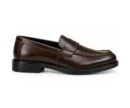 Rosso Brunello Leather Moccasins Brown - First Copy Formal Shoes
