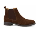Christian Louboutin Chelsea Brown Suede Leather - First Copy Formal Shoes