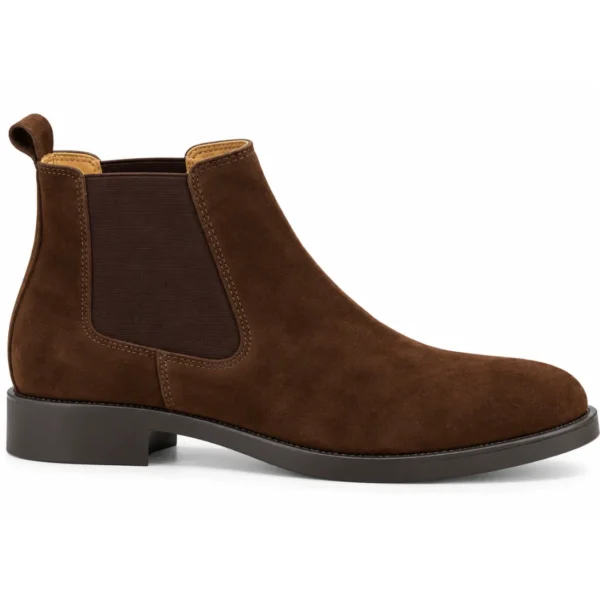 Christian Louboutin Chelsea Brown Suede Leather - First Copy Formal Shoes