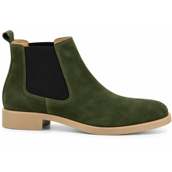 Christian Louboutin Chelsea Green Suede Leather - First Copy Formal Shoes