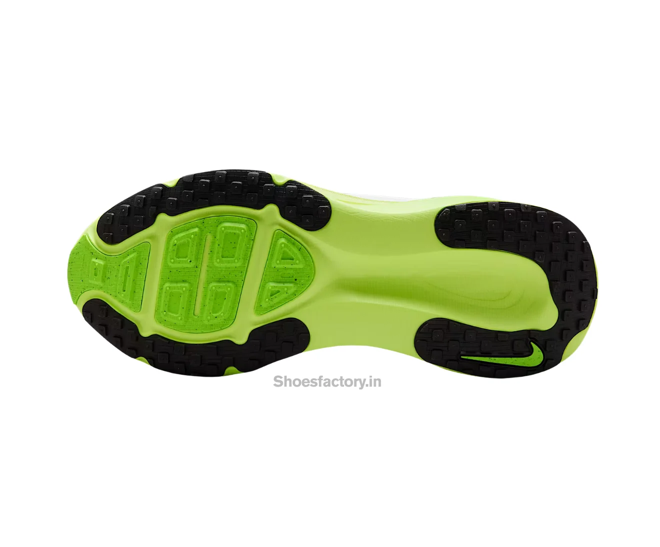 Vomero 18 White Electric Green VoltBlack - First Copy Shoes - Image 4