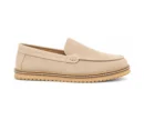 Zara Moccasins Skin Colour Suede Leather - First Copy Formal Shoes