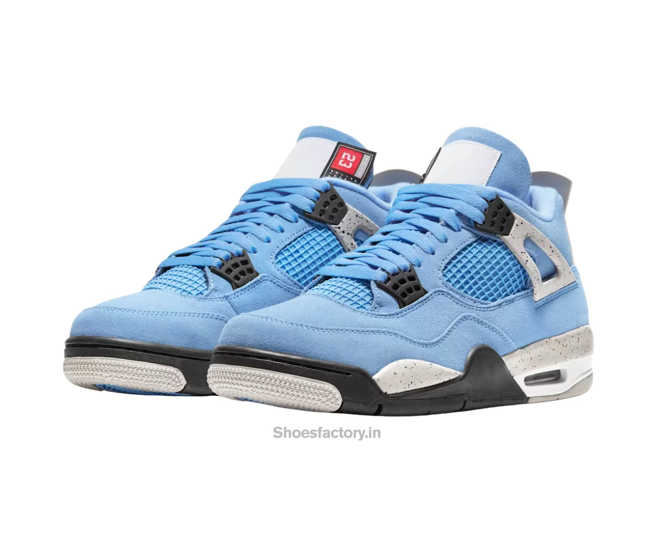 Air Jordan Retro 4 University Blue - Jordan First Copy Shoes - Image 2