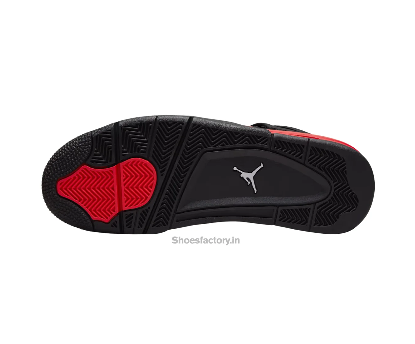 Air Jordan Retro 4 Thunder Black Red - Jordan First Copy Shoes - Image 3