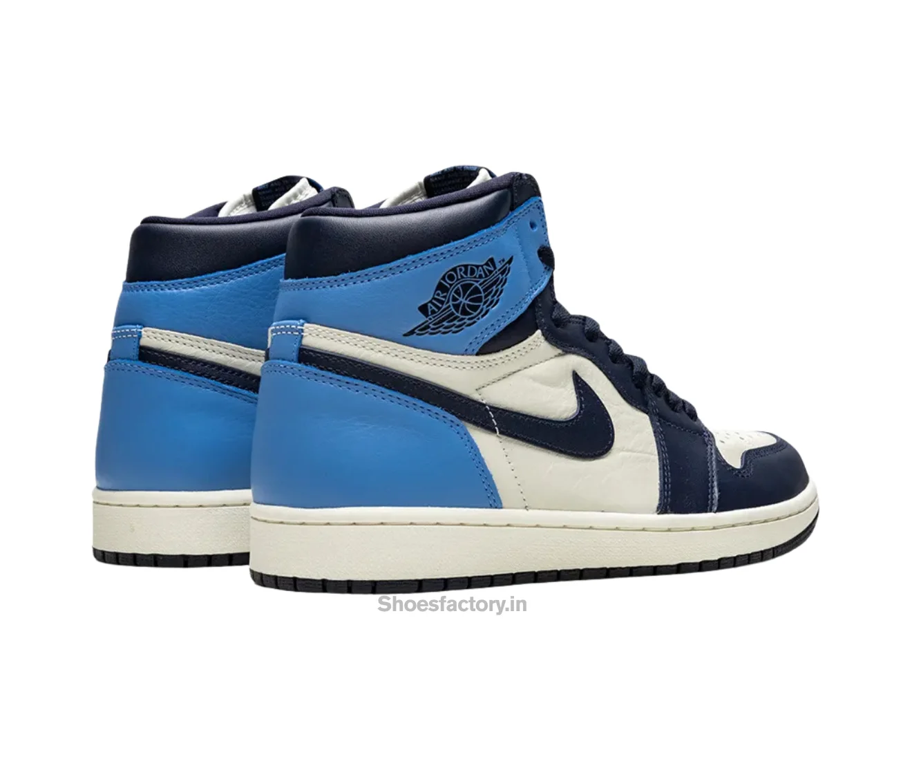 Nike Air Jordan Retro 1 High Odsidian Blue - Jordan First copy Shoes - Image 3