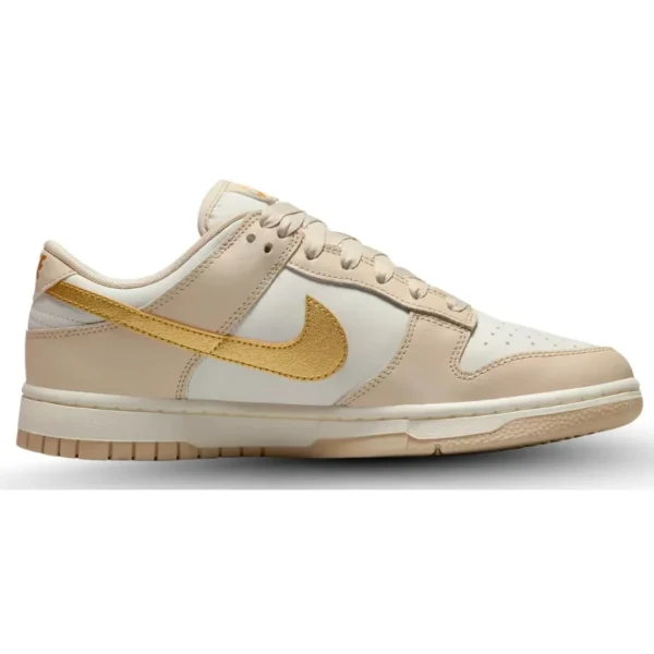 Nike Dunk Low Phantom Metallic Gold – Nike First Copy Shoes