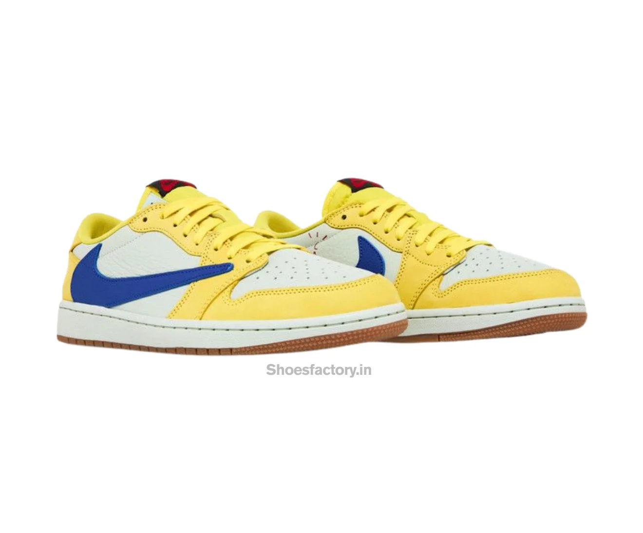 Air Jordan 1 Retro Low OG SP Travis Scott Canary - Jordan First Copy Shoes - Image 3