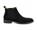 Christian Louboutin Chelsea Black Suede Leather - First Copy Formal Shoes