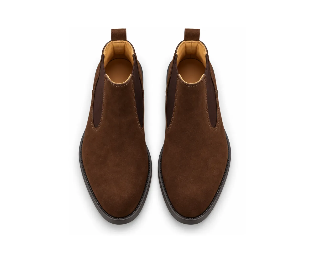Christian Louboutin Chelsea Brown Suede Leather - First Copy Formal Shoes
