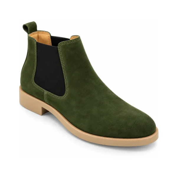 Christian Louboutin Chelsea Green Suede Leather - First Copy Formal Shoes