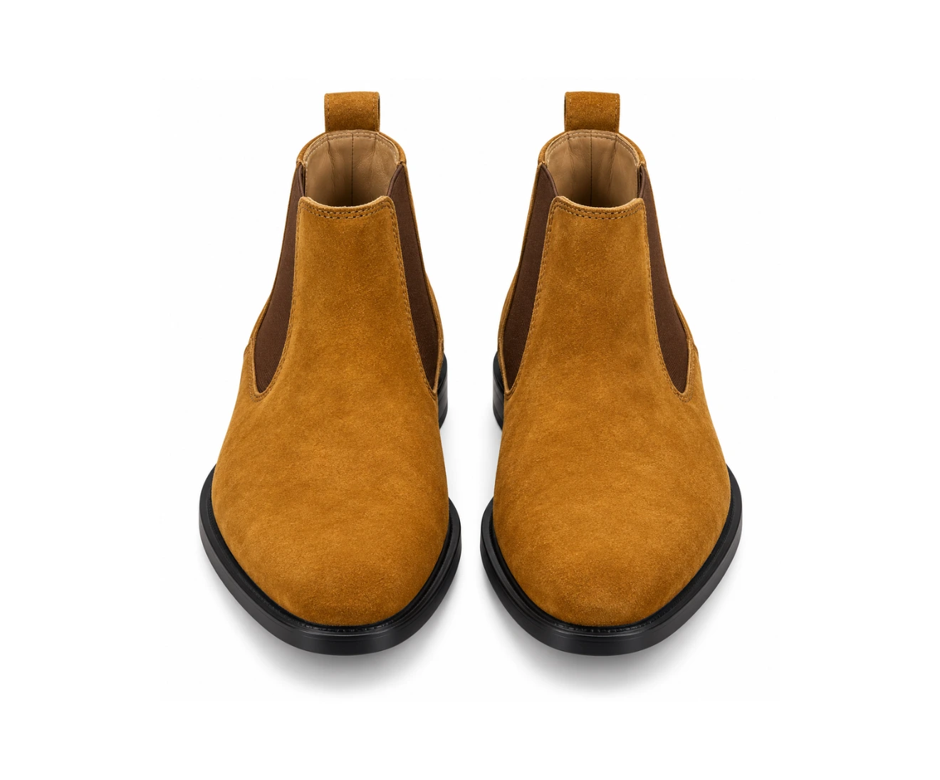 Christian Louboutin Chelsea Tan Suede Leather - First Copy Formal Shoes