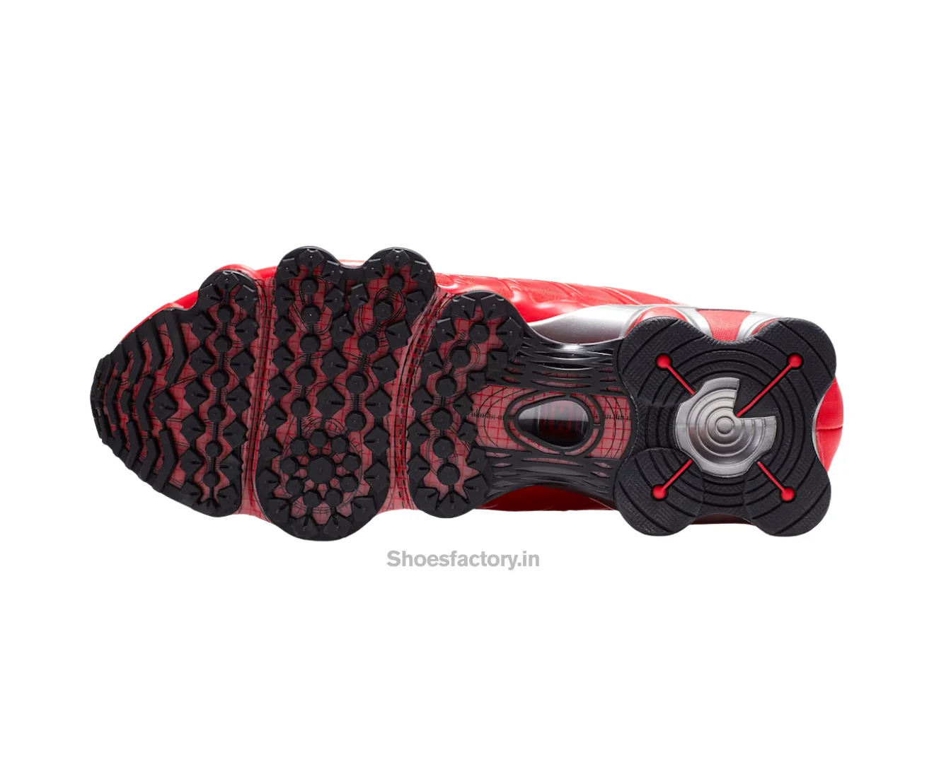 Shox TL Speed Red And Metallic Silver - First Copy Shoes - Image 3