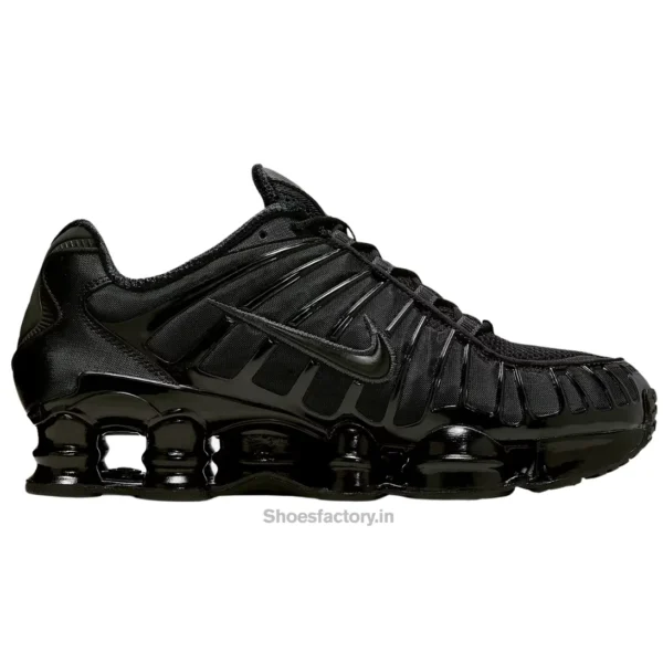 Shox TL Tainners Metallic Black - First Copy Shoes