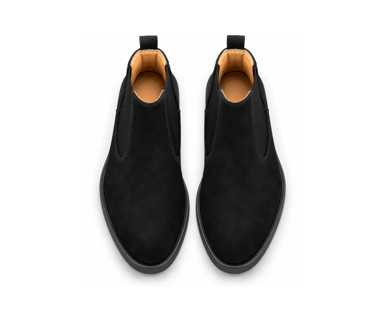 Christian Louboutin Chelsea Black Suede Leather - First Copy Formal Shoes