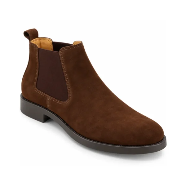 Christian Louboutin Chelsea Brown Suede Leather - First Copy Formal Shoes