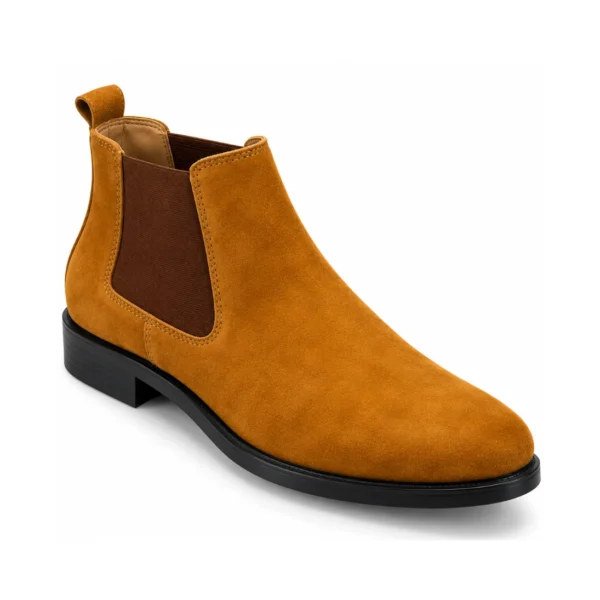 Christian Louboutin Chelsea Tan Suede Leather - First Copy Formal Shoes