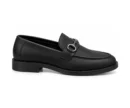 Gucci Loafers Black With Buckle - First Copy Formal Shoes