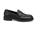 Rosso Brunello Leather Double Design Moccasins Black - First Copy Formal Shoes