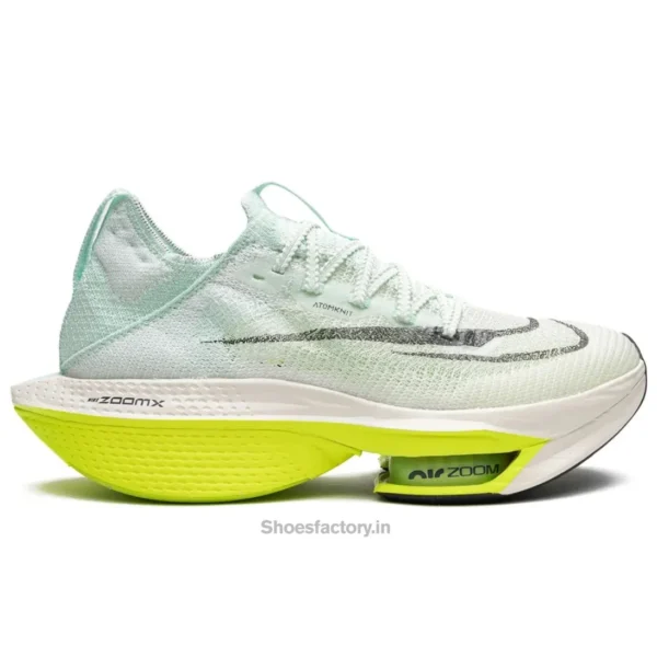 Air Zoom Alphafly Next 2 Mint Foam Barely Green - First Copy Shoes