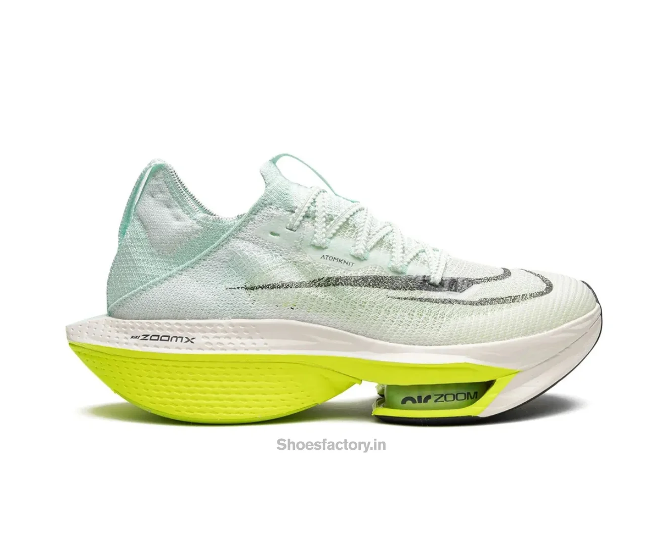 Air Zoom Alphafly Next 2 Mint Foam Barely Green - First Copy Shoes